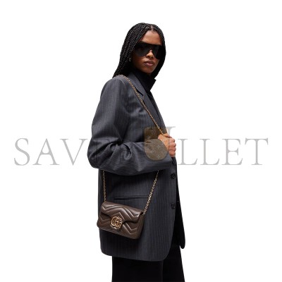 GUCCI GG MARMONT MINI SHOULDER BAG 841290 (16.5*9.5*4.5cm)